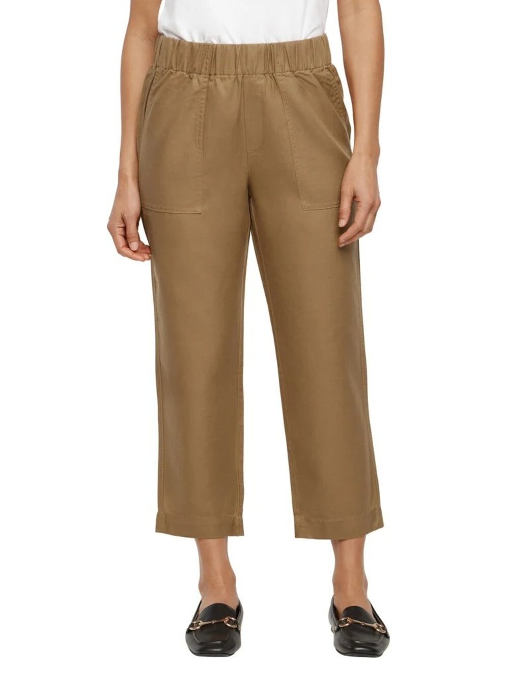 Banana Republic Women's Tapered Crop Pull-On Pant‎